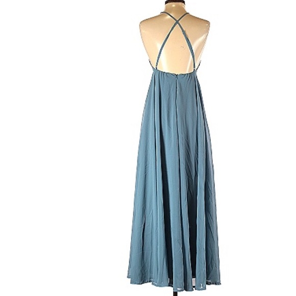 Lulu’s bridesmaids blue dress - Picture 2 of 3